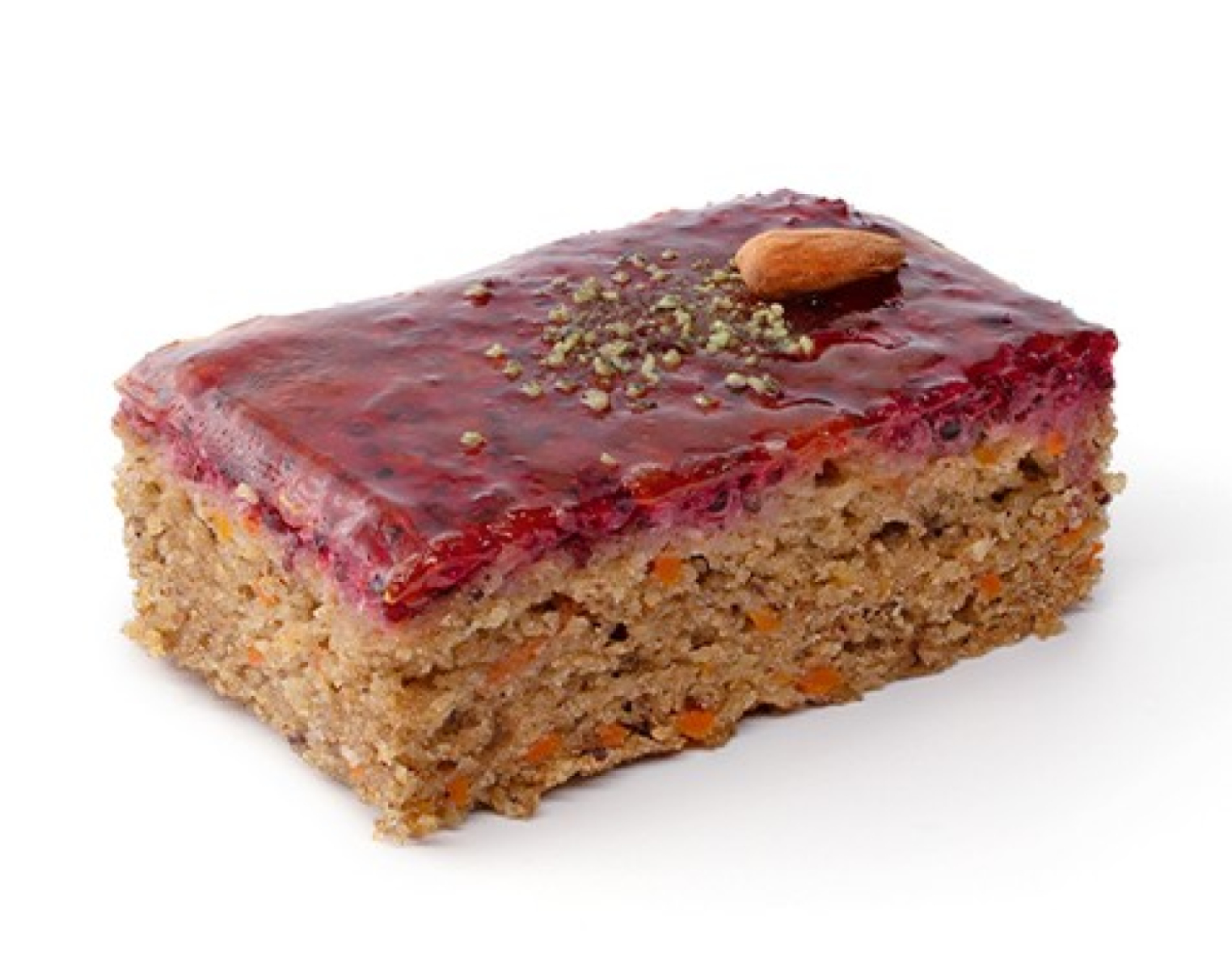 Johannisbeer Möhre Nusskuchen