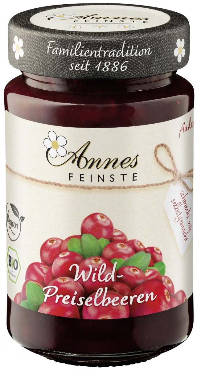 AnnesFeinste Wild-Preiselbeeren  250g