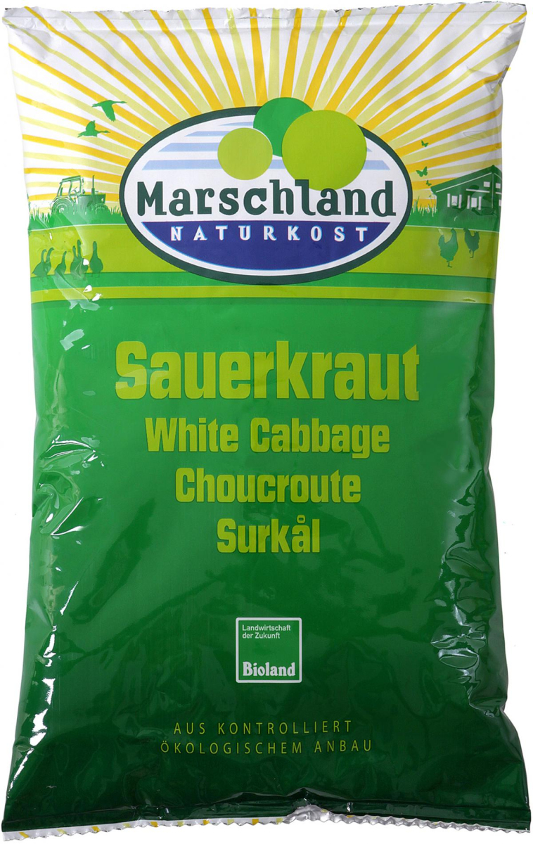 Sauerkraut im Folienbeutel  500g