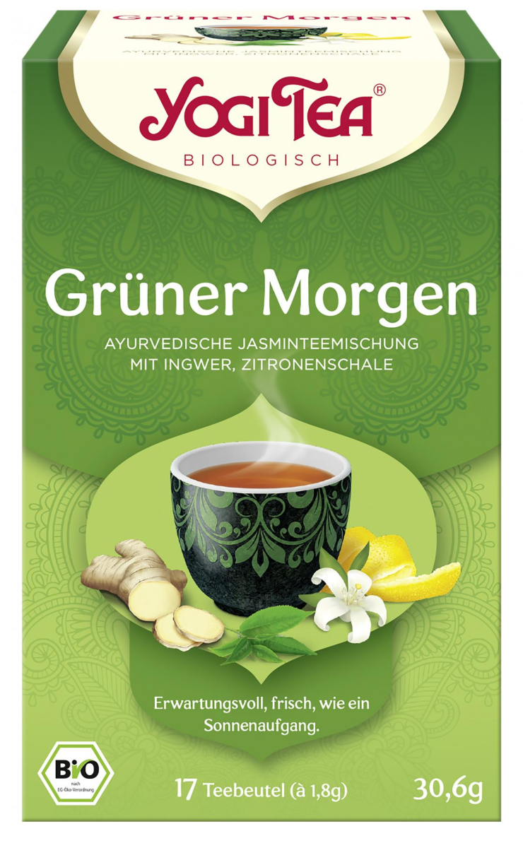 Yogi Tee "Grüner Morgen"  17 Bt