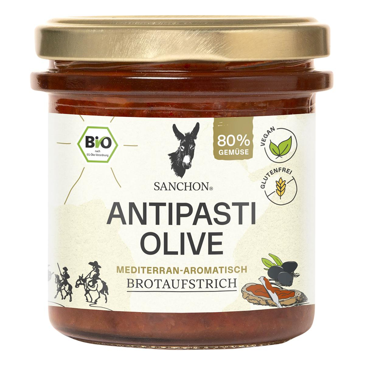 SAC Antipasti Olive Brotaufstrich 150g
