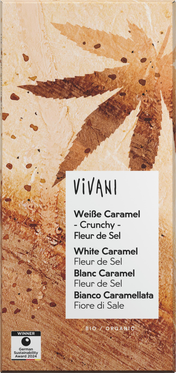 Weiße Hanf Caramel  80g