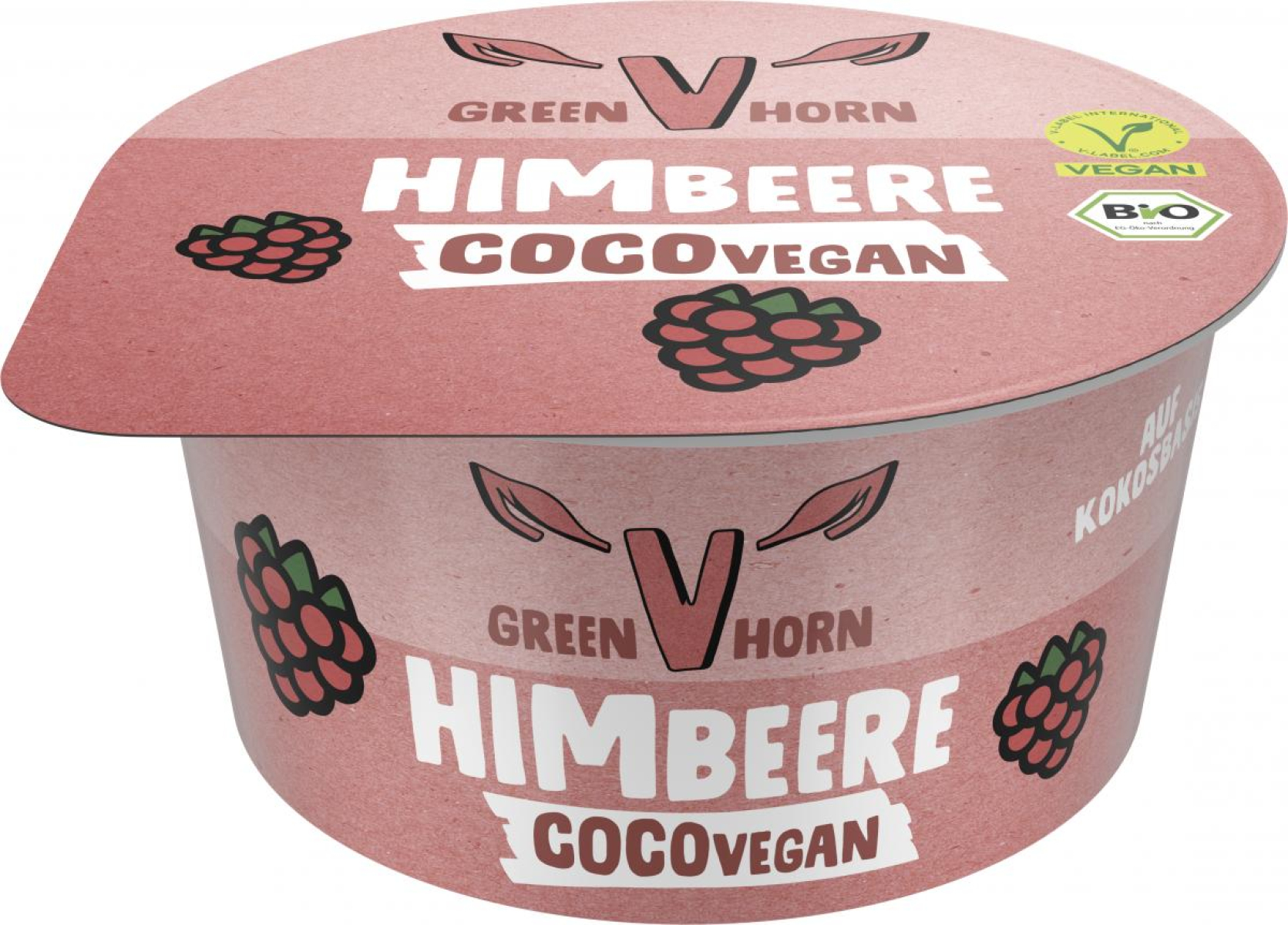 Cocovegan Joghurtalternative Himbeere  125g