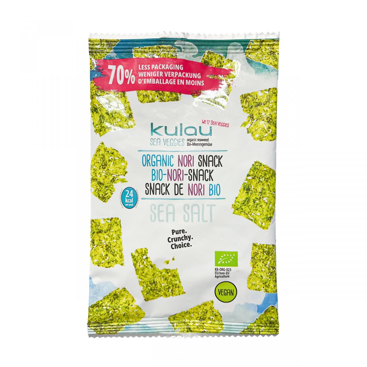 Nori Snack mit Meersalz 4g