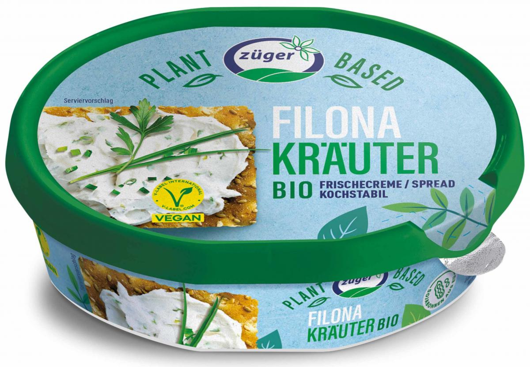 Filona Frischecreme vegan Kräuter  150g