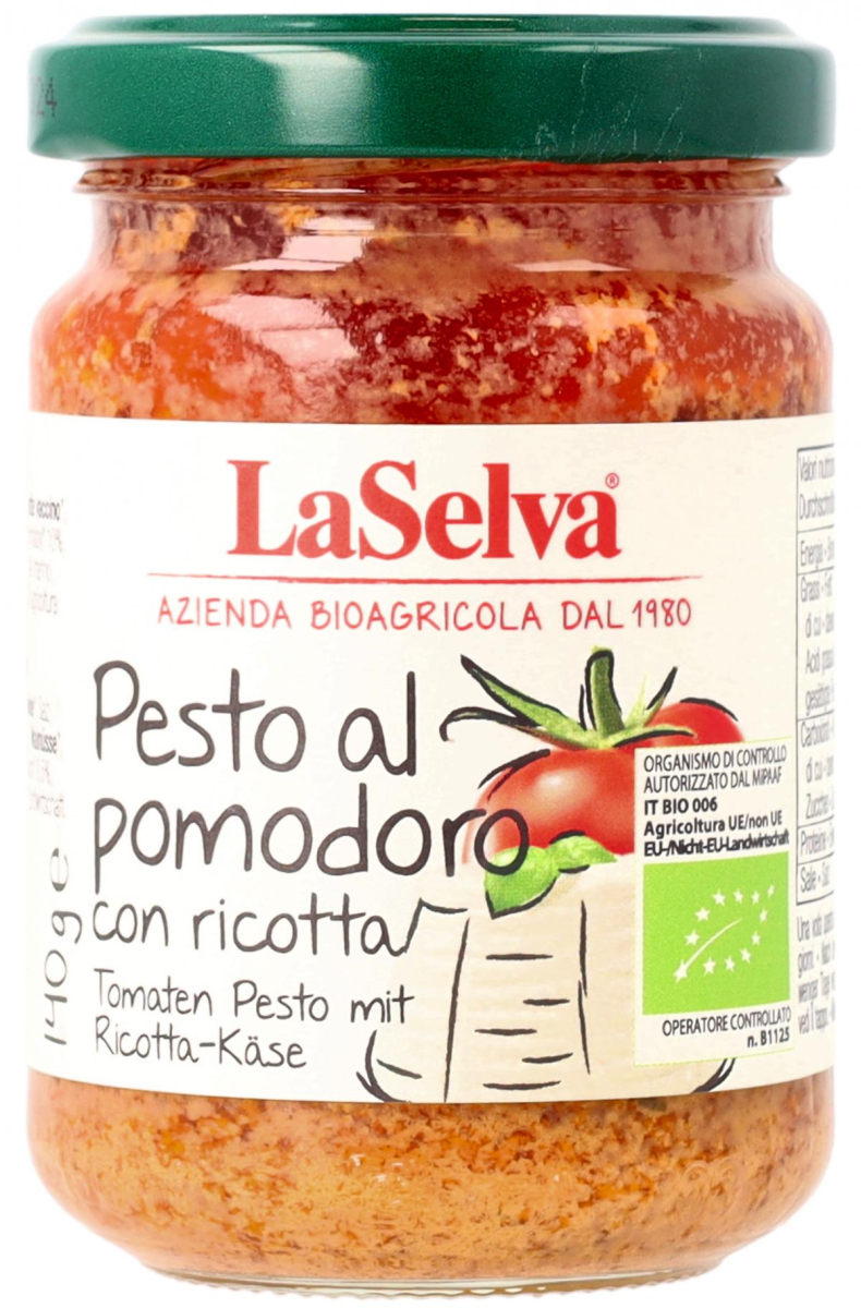 Pesto La Selva Tomaten mit Ricotta-Käse
