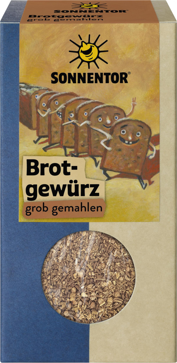 Brotgewürz, grob gemahlen  45g