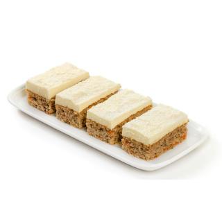 Rübli Kuchen mit Frischkäsetopping