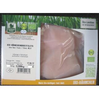 Frisches Hähnchenbrustfilet 2 St. ca. 350g,  Schale