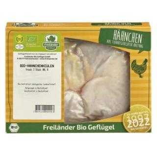Frische Hähnchenkeulen 2 St. ca. 600g, Schale