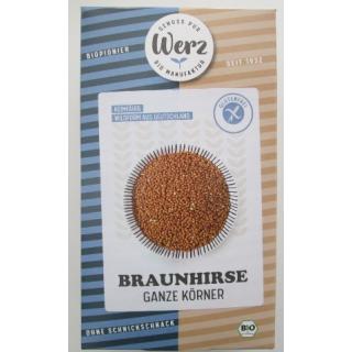 Werz Braunhirse, ganz, keimfähig  500g