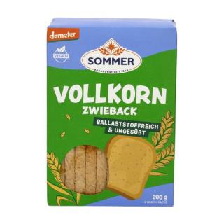 Zwieback Weizenvollkorn 200g