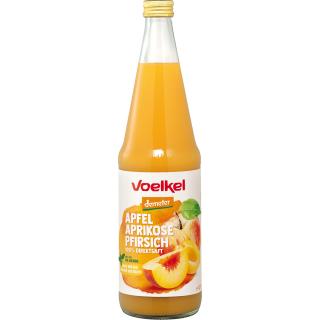 Apfel- Aprikose-Pfirsich - Mehrfruchtsaft  0,7Ltr