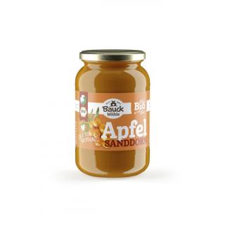 Apfel-Sanddornmus gesüßt Bio