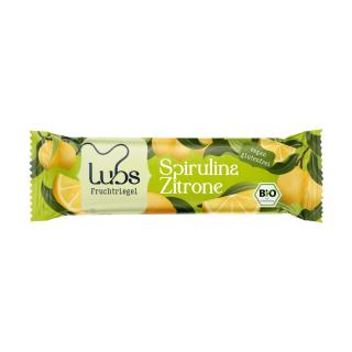 Spirulina Zitrone Fruchtriegel  40g