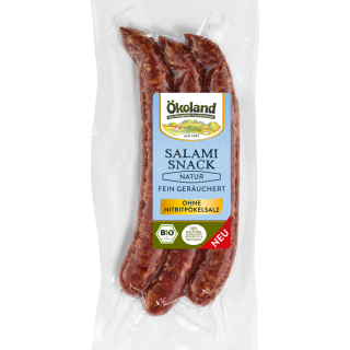 ÖKL Salami-Snack natur, geräuchert  3 Stück 120g