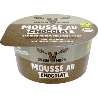 Mousse au chocolat noir, vegan  100g