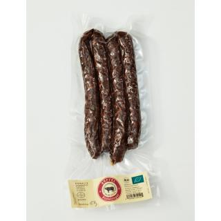 Büffeljäger Rohwurst  4 St a 40g/ca.160g