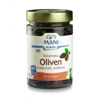 Mani Kalamata Oliven al naturale, entkernt, 175g