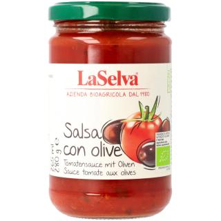La Selva Tomatensauce mit Oliven  280g