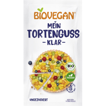 Bio Tortenguss klar 2x6g