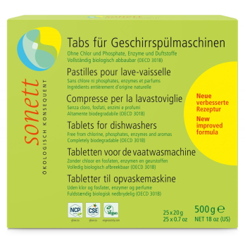 Tabs für die Geschirrspülmaschine  25St. Sonett