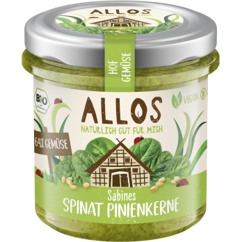 ALO Hofgemüse Spinat-Pinienkerne 135g