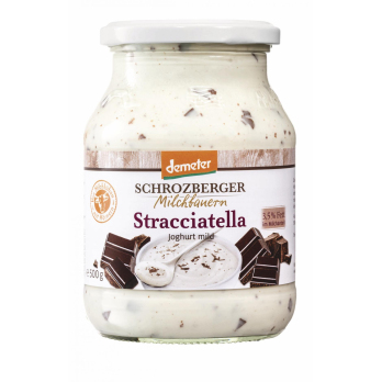SZ Joghurt Stracciatella 3,5%, 500g Glas