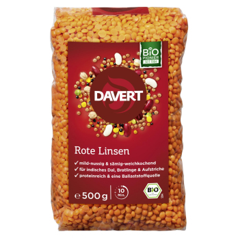 Rote Ganze Linsen 500g