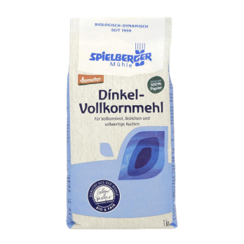 Dinkelvollkornmehl 1kg Demeter