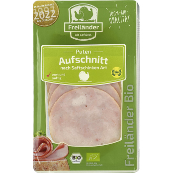 Puten-Aufschnitt, Saftschinkenart, 80g