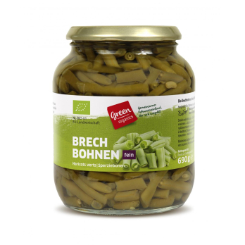 GREEN Brechbohnen  690g ATG 380g