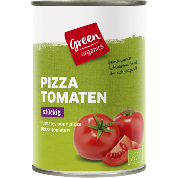 GREEN Pizza Tomaten, gewürfelt  400g Büchse