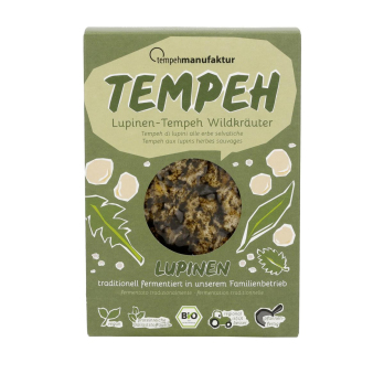 Tempeh Lupine + Wildkräuter 170g