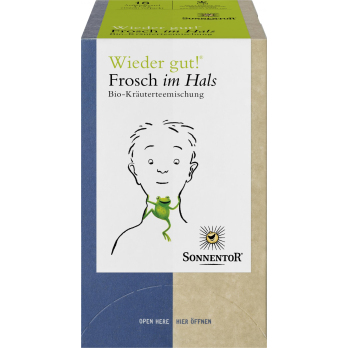 Frosch im Hals® Tee Wieder gut!® bio