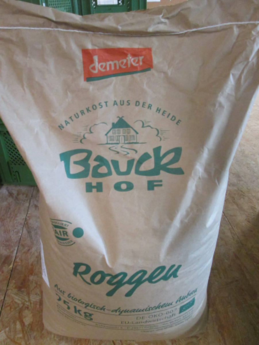 Roggen lose, Demeter  25kg