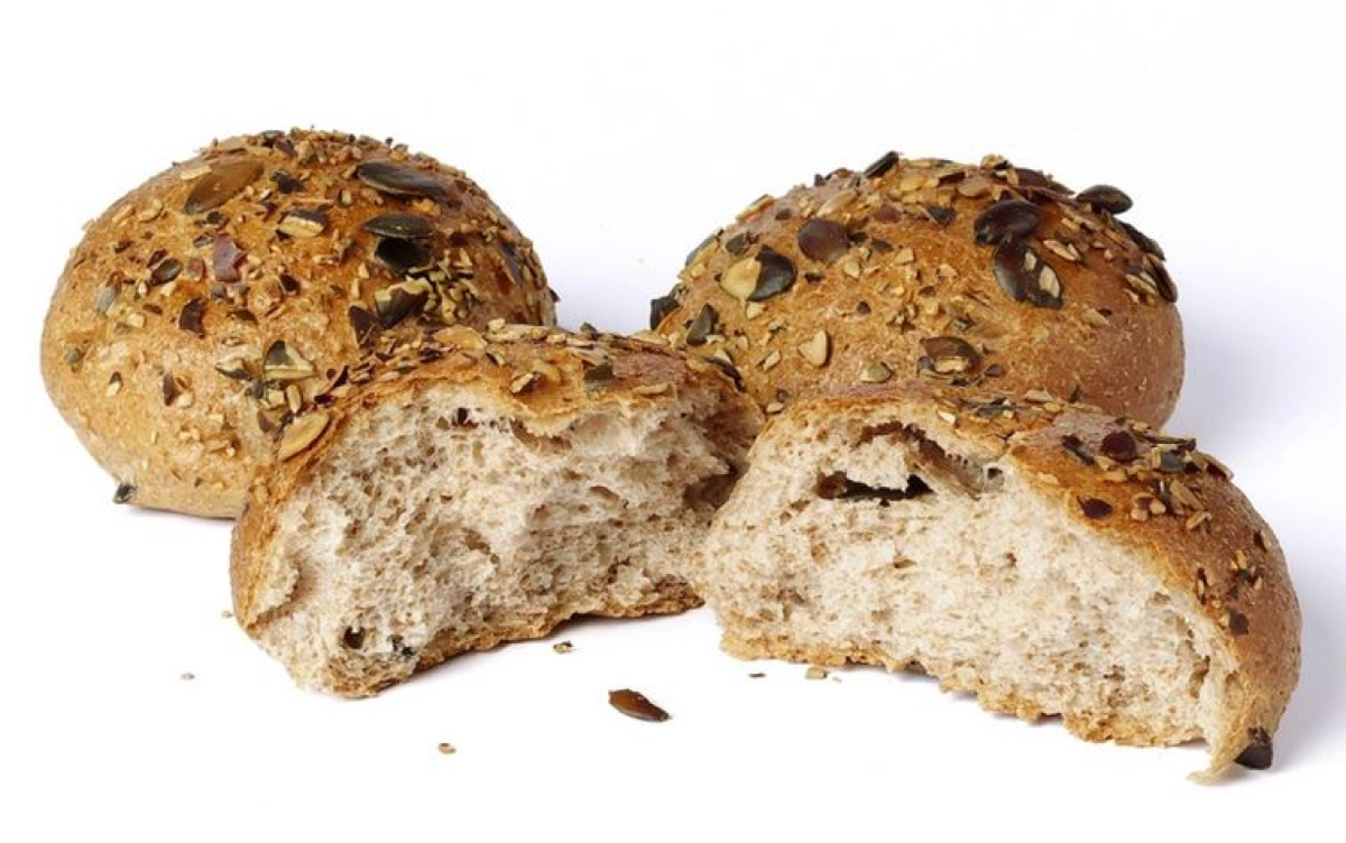 Kürbiskernbrötchen