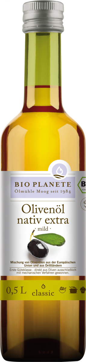 Olivenöl, nativ extra, Mild  500ml