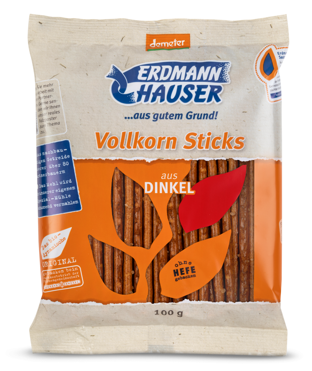 Dinkel Salzstangen, hefefrei 100g