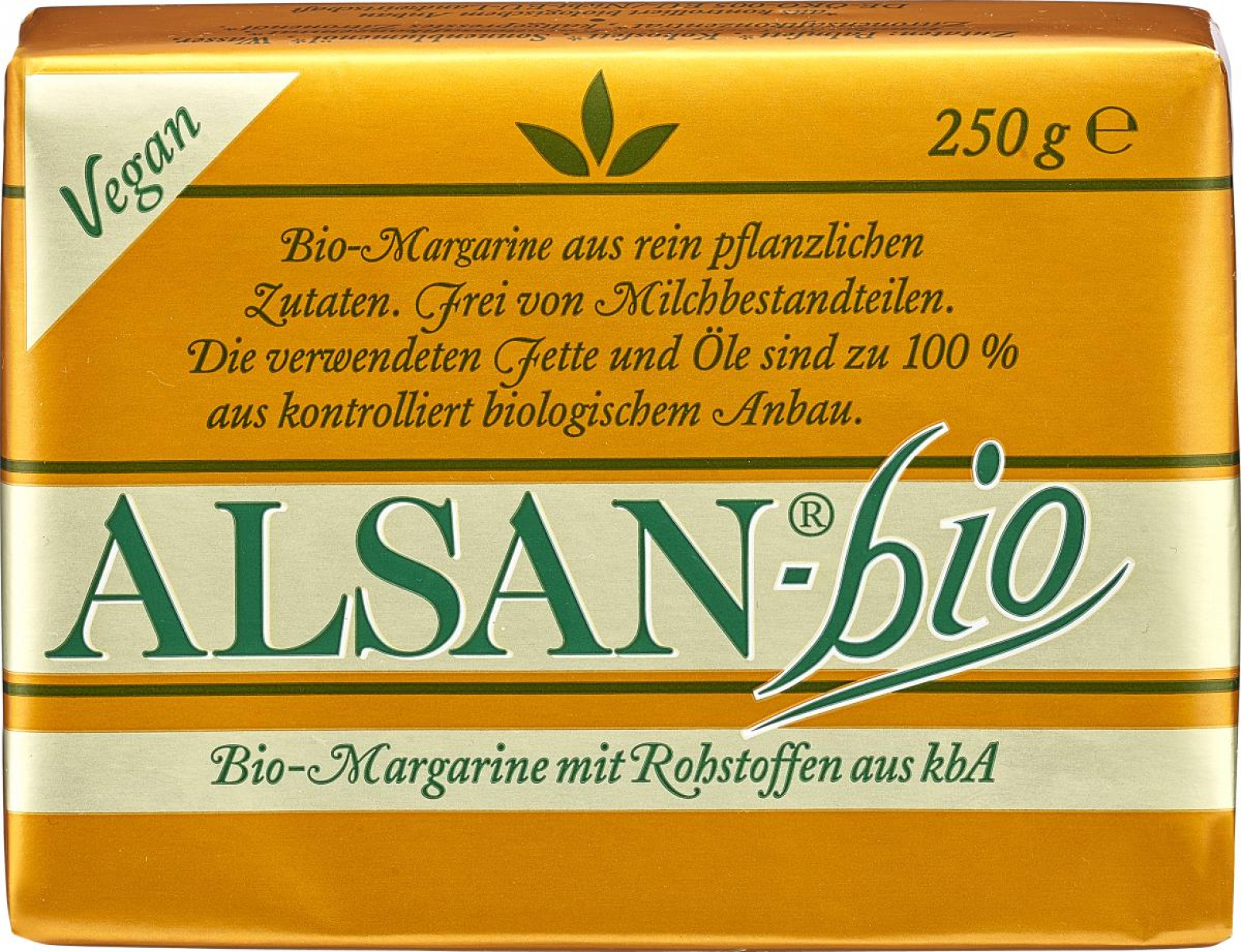 Alsan Pflanzen-Margarine  250g