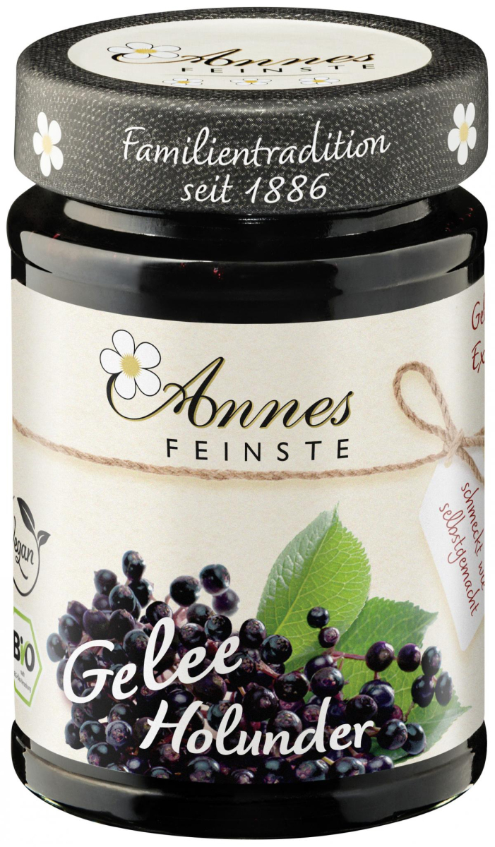 AnnesFeinste Holunderbeer Gelee extra  225g