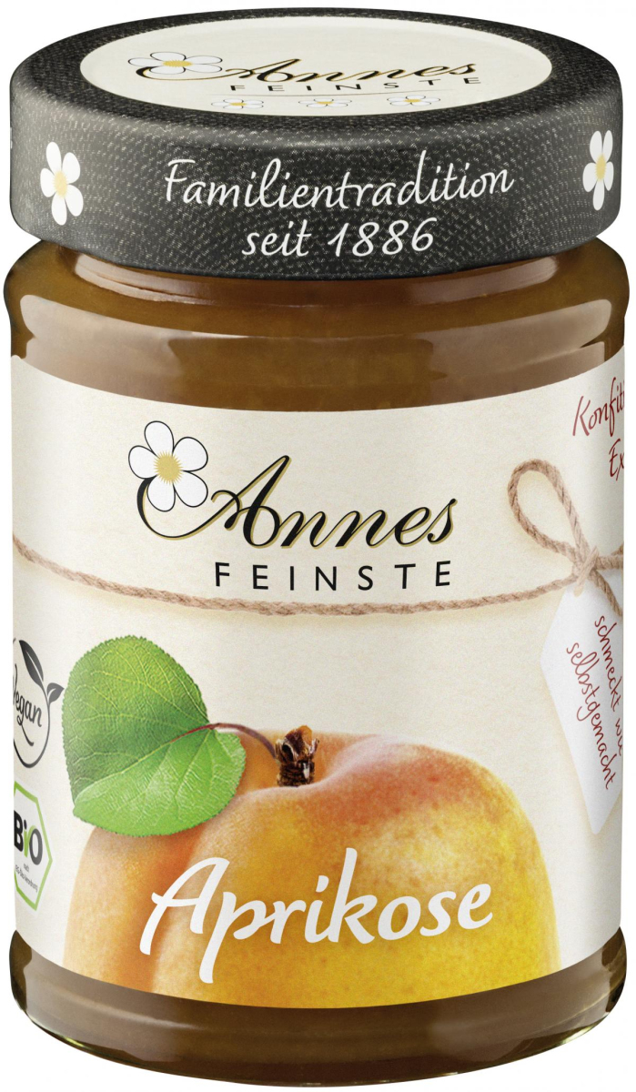 AnnesFeinste Aprikosen Konfitüre extra  225g