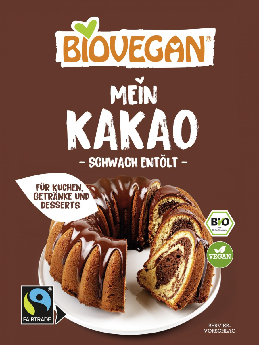 Mein Kakao, schwach entölt Fairtrade  125g