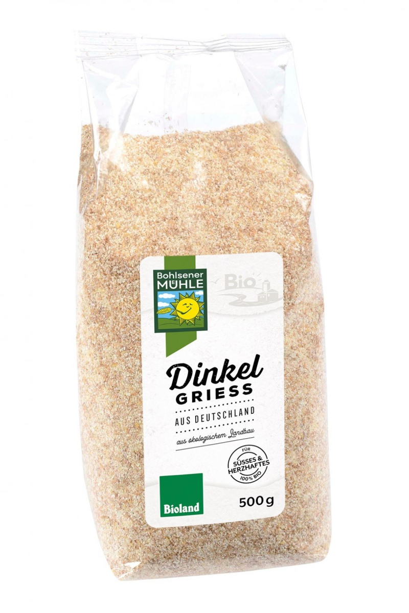 Dinkelvollkorngrieß  500g