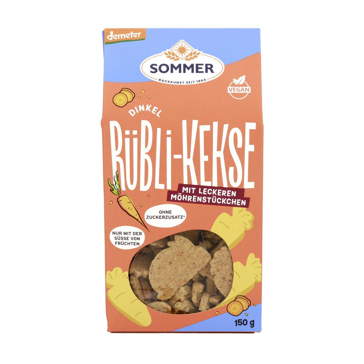 Demeter Dinkel Rübli-Kekse 150g