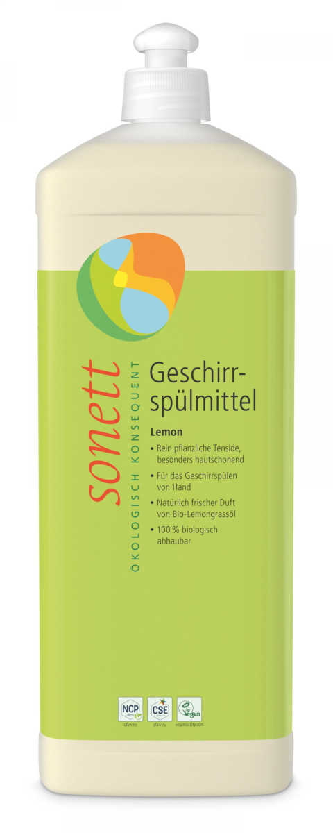 Geschirrspülmittel Lemon 1Ltr Sonett