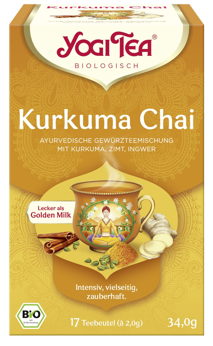 Yogi Kurkuma Chai  17x2g