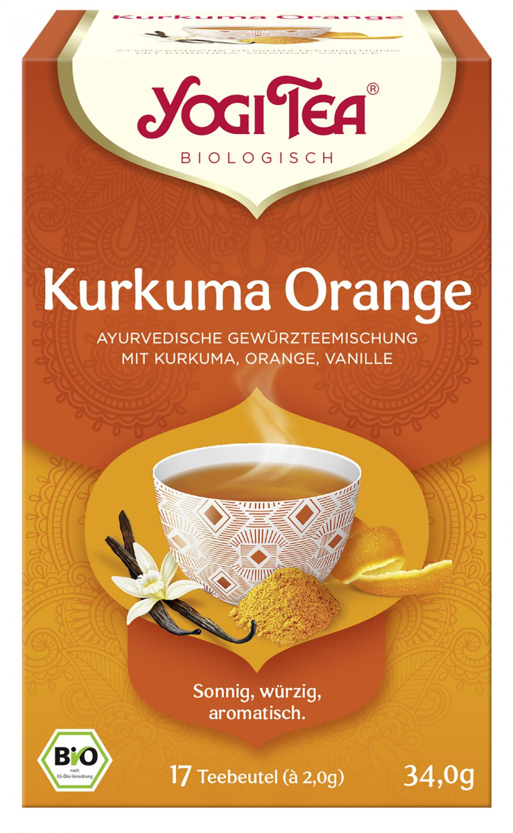 Yogi Kurkuma Orange  17x2g