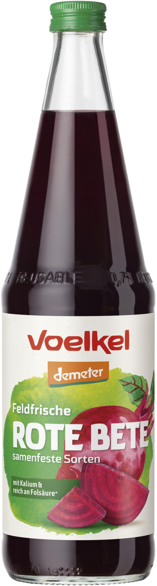 Rote Bete Saft, feldfrisch  0,7Ltr