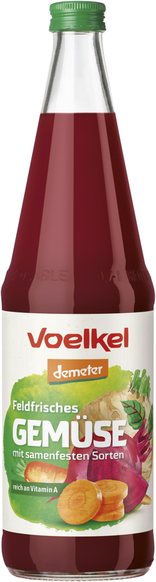 Gemüsesaft, feldfrisch  0,7Ltr
